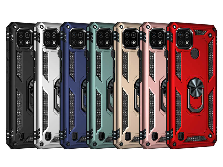 Realme C21 Uyumlu Kılıf Zore Vega Kapak - 2