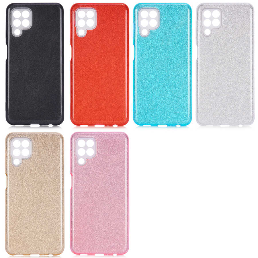 Samsung Galaxy M32 Uyumlu Kılıf Zore Shining Silikon - 1