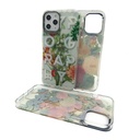 Apple iPhone 12 Pro Max Uyumlu Kılıf Kajsa Floral Kapak - 1