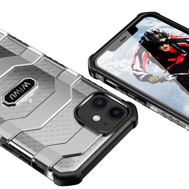 Apple iPhone 12 Mini Uyumlu Kılıf ​​​​​Wiwu Voyager Kapak - 10