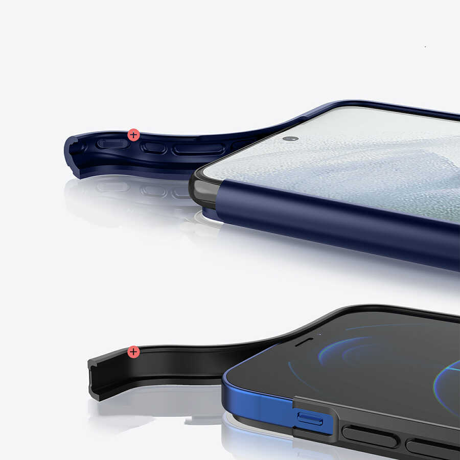 Samsung Galaxy S21 Plus Uyumlu Kılıf ​​​​​Wiwu Sand Stone Kapak - 1