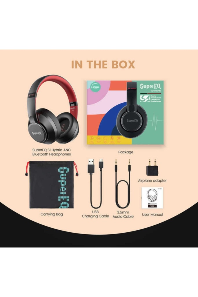 Oneodio S1 Bluetooth Kulaklık