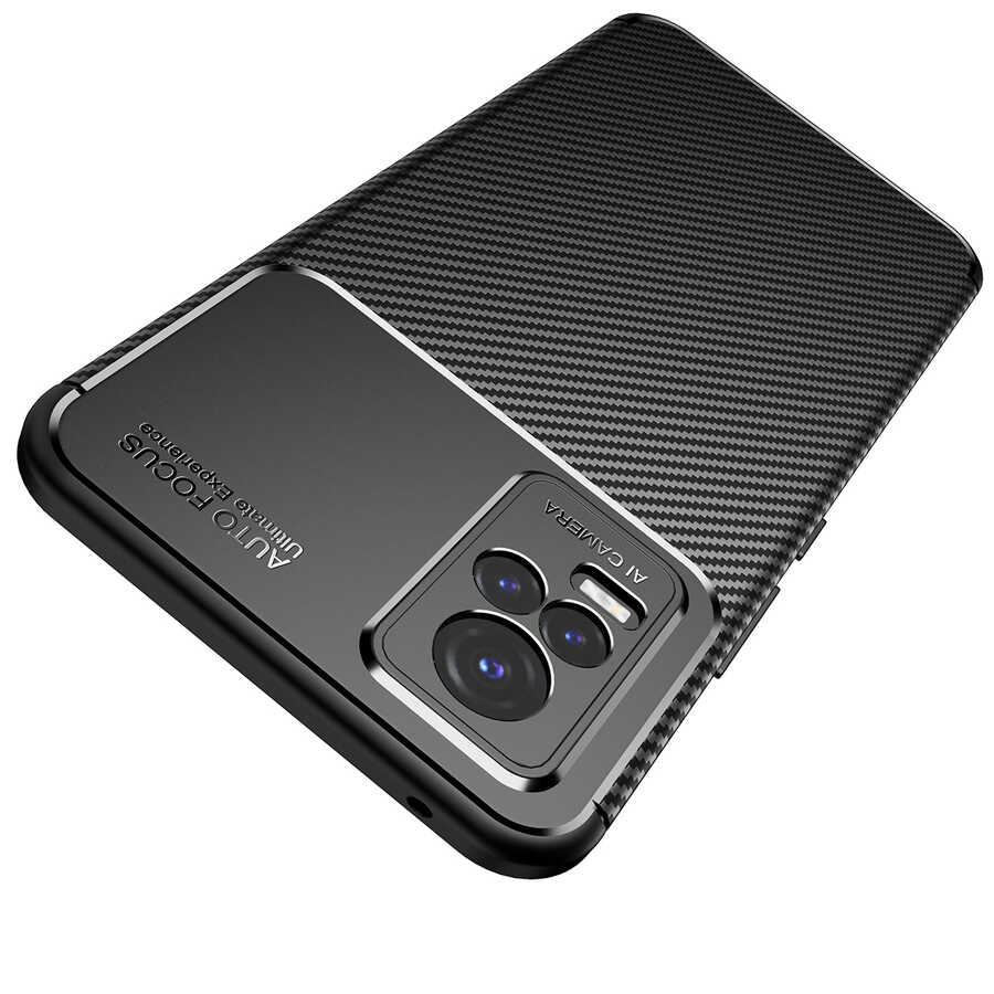 Vivo V21E Uyumlu Kılıf Zore Negro Silikon Kapak - 4