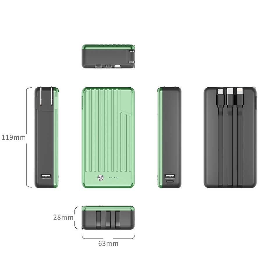 Xipin T106 10000 Mah Powerbank - 7