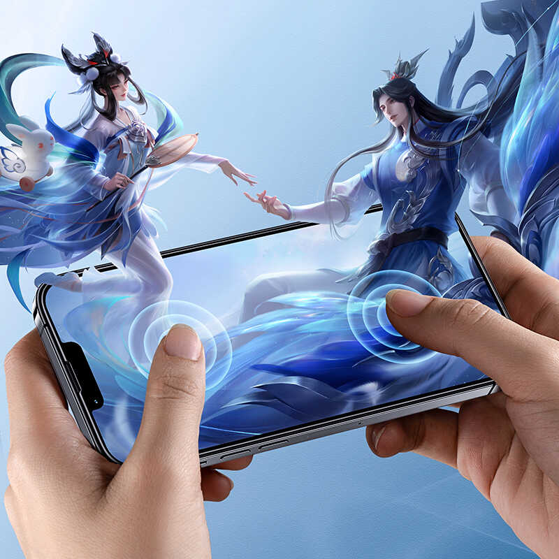 Apple iPhone 13 Pro Max Uyumlu Benks V Pro Privacy Ekran Koruyucu - 4