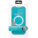 Apple iPhone 13 Pro Max Uyumlu Kılıf Benks ​​​​​​Crystal Series With Magnetic Clear Kapak - 3