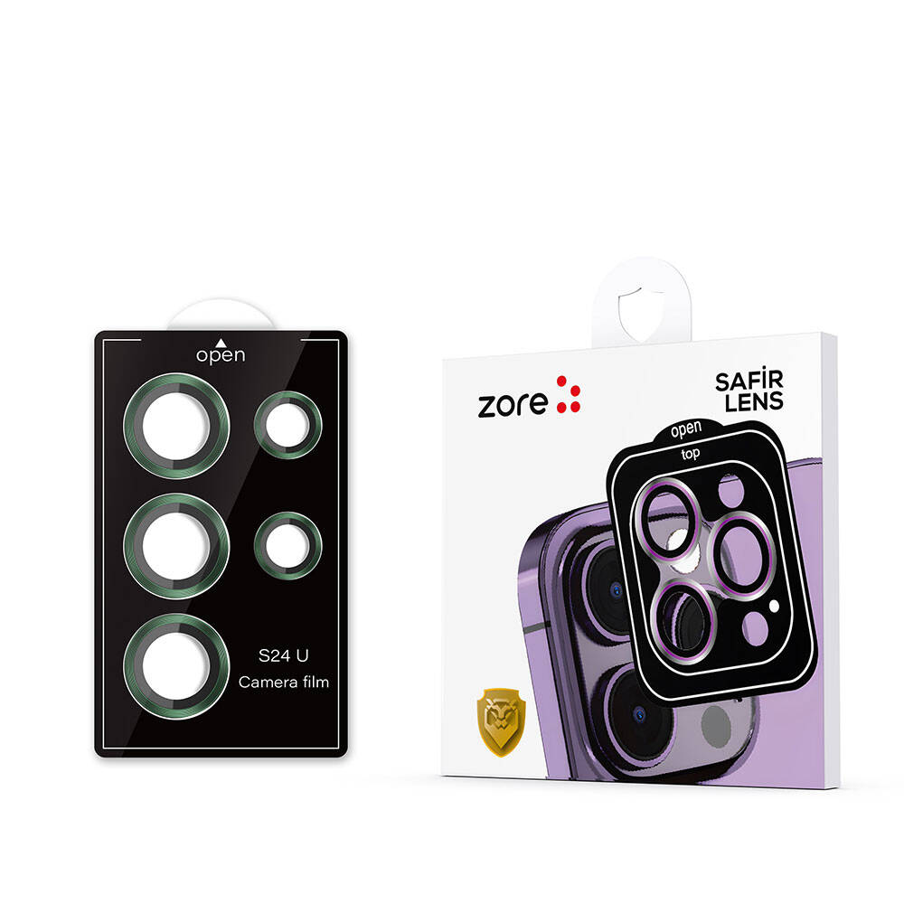 Samsung Galaxy S24 Ultra Uyumlu Zore Kamera Lens Koruyucu Cam Filmi - 2