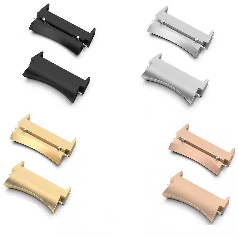 Samsung Galaxy Watch 4 44mm Uyumlu 20mm Metal Kordon Dönüştürücü - 3