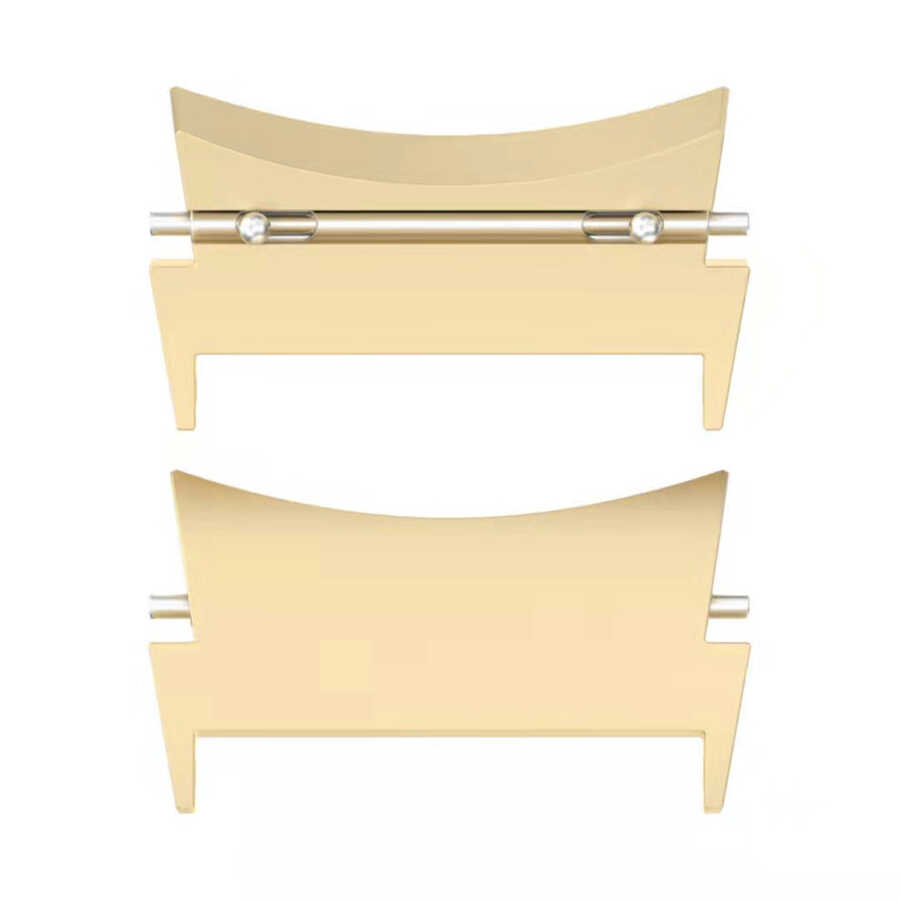 Samsung Galaxy Watch 4 44mm Uyumlu 20mm Metal Kordon Dönüştürücü - 4