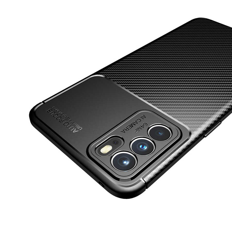 Oppo Reno 6 4G Uyumlu Kılıf Zore Negro Silikon Kapak - 9