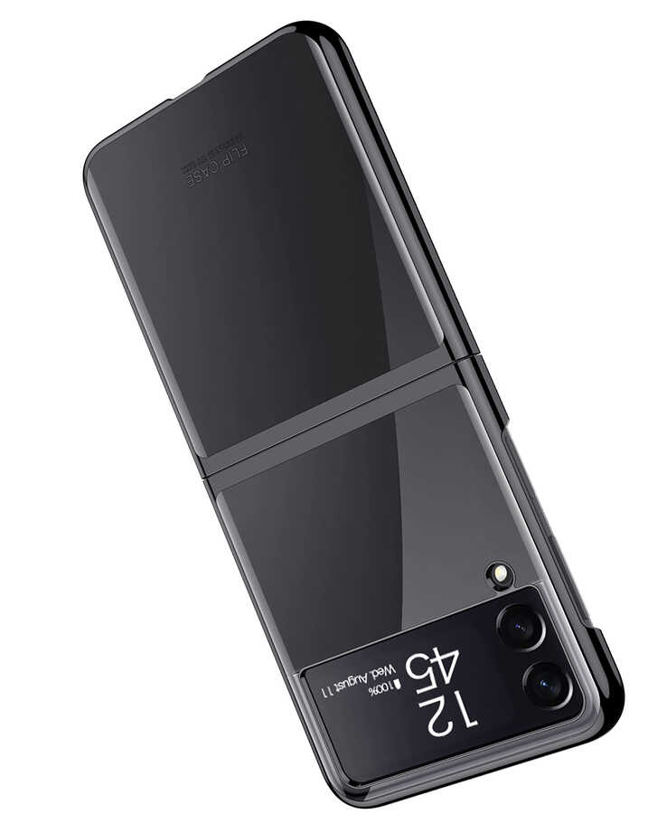 Samsung Galaxy Z Flip 3 Uyumlu Kılıf Zore Kıpta Kapak - 11