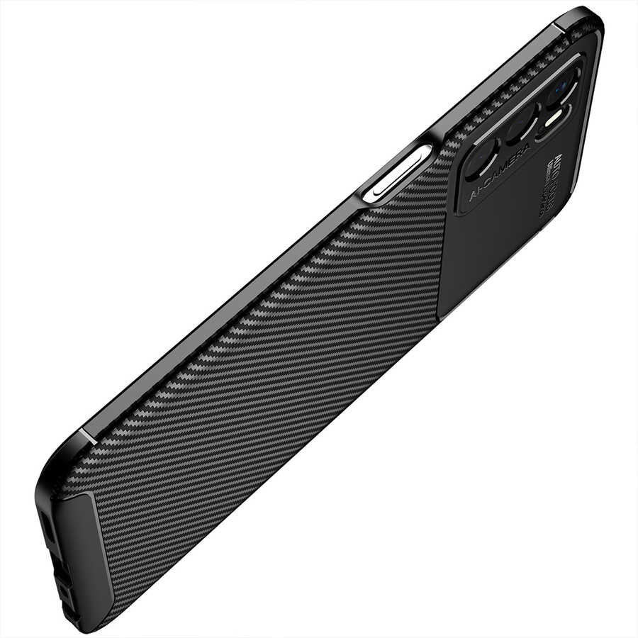 Oppo A16 Uyumlu Kılıf Zore Negro Silikon Kapak - 6
