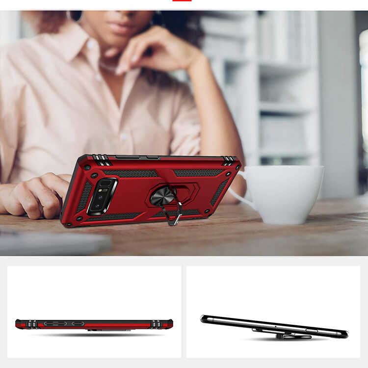 Samsung Galaxy Note 8 Uyumlu Kılıf Zore Vega Kapak - 12