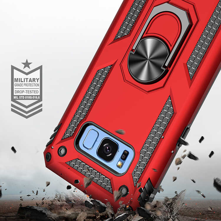 Samsung Galaxy S8 Uyumlu Kılıf Zore Vega Kapak - 7