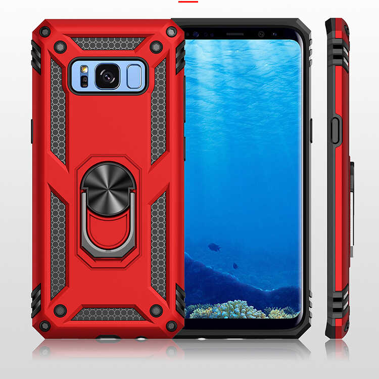 Samsung Galaxy S8 Uyumlu Kılıf Zore Vega Kapak - 9
