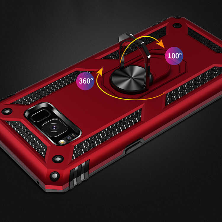 Samsung Galaxy S8 Plus Uyumlu Kılıf Zore Vega Kapak - 5