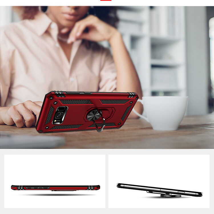 Samsung Galaxy S8 Plus Uyumlu Kılıf Zore Vega Kapak - 7