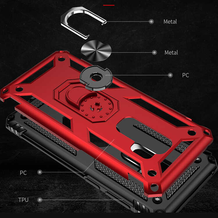 Samsung Galaxy S9 Plus Uyumlu Kılıf Zore Vega Kapak - 4