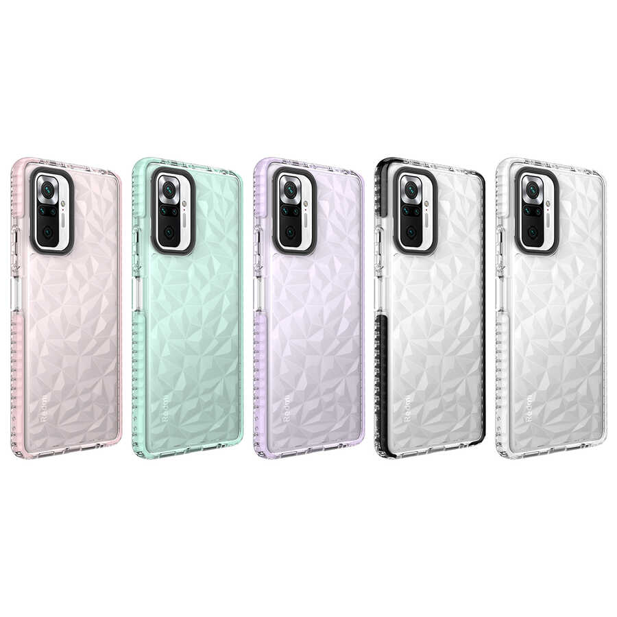 Xiaomi Redmi Note 10 Pro Uyumlu Kılıf Zore Buzz Kapak - 1