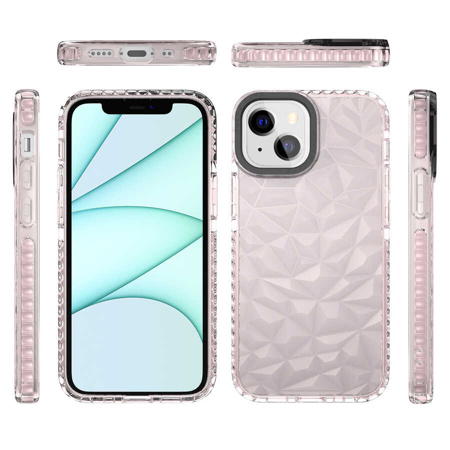 Apple iPhone 13 Uyumlu Kılıf Zore Buzz Kapak - 4