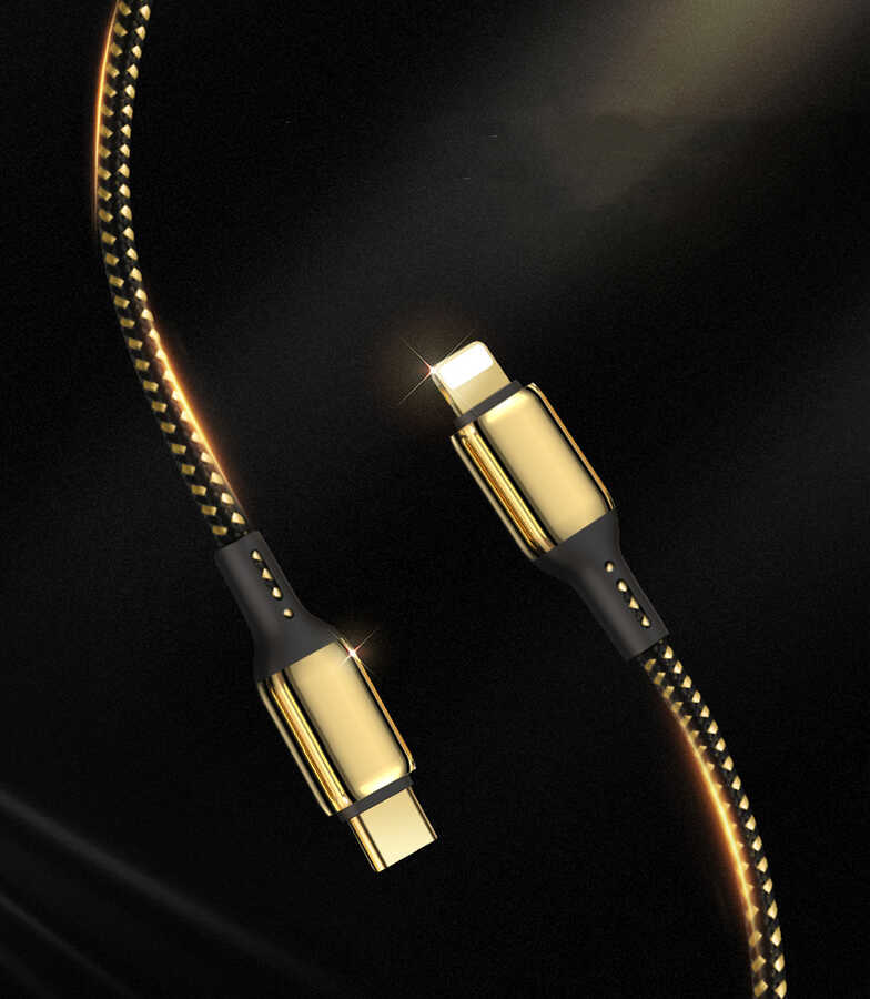 Wiwu Golden Series GD-103 Lightning To PD Data Kablo 5M - 3