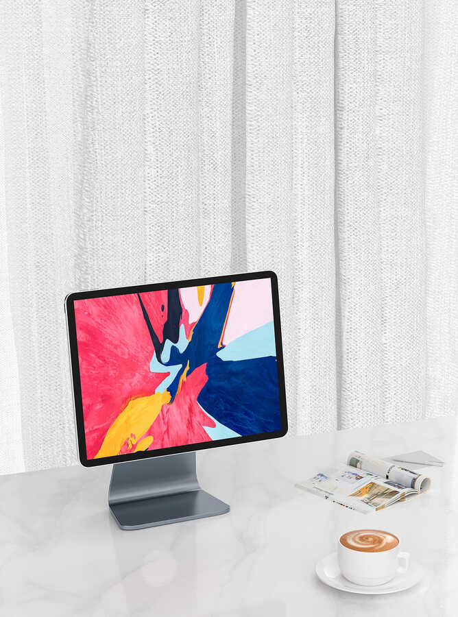 Apple iPad Pro 11 2018 Uyumlu Wiwu ZM309 11 İnç Tablet Standı - 5