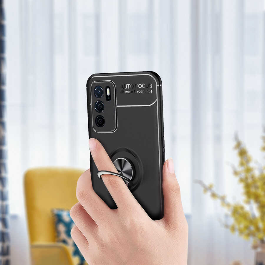 Oppo A16 Uyumlu Kılıf Zore Ravel Silikon Kapak - 5