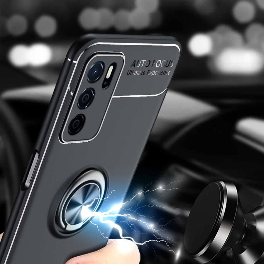 Oppo A16 Uyumlu Kılıf Zore Ravel Silikon Kapak - 6