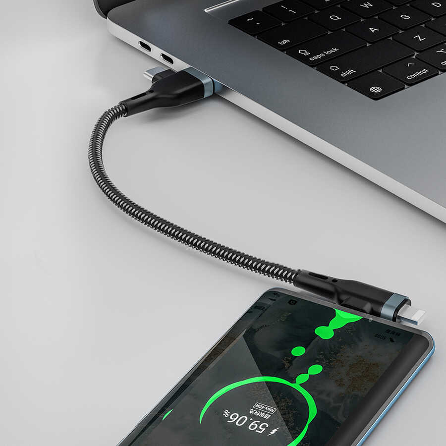 Wiwu Platinum Serisi PT06 4 in 1 Kablo 0.3M - 1