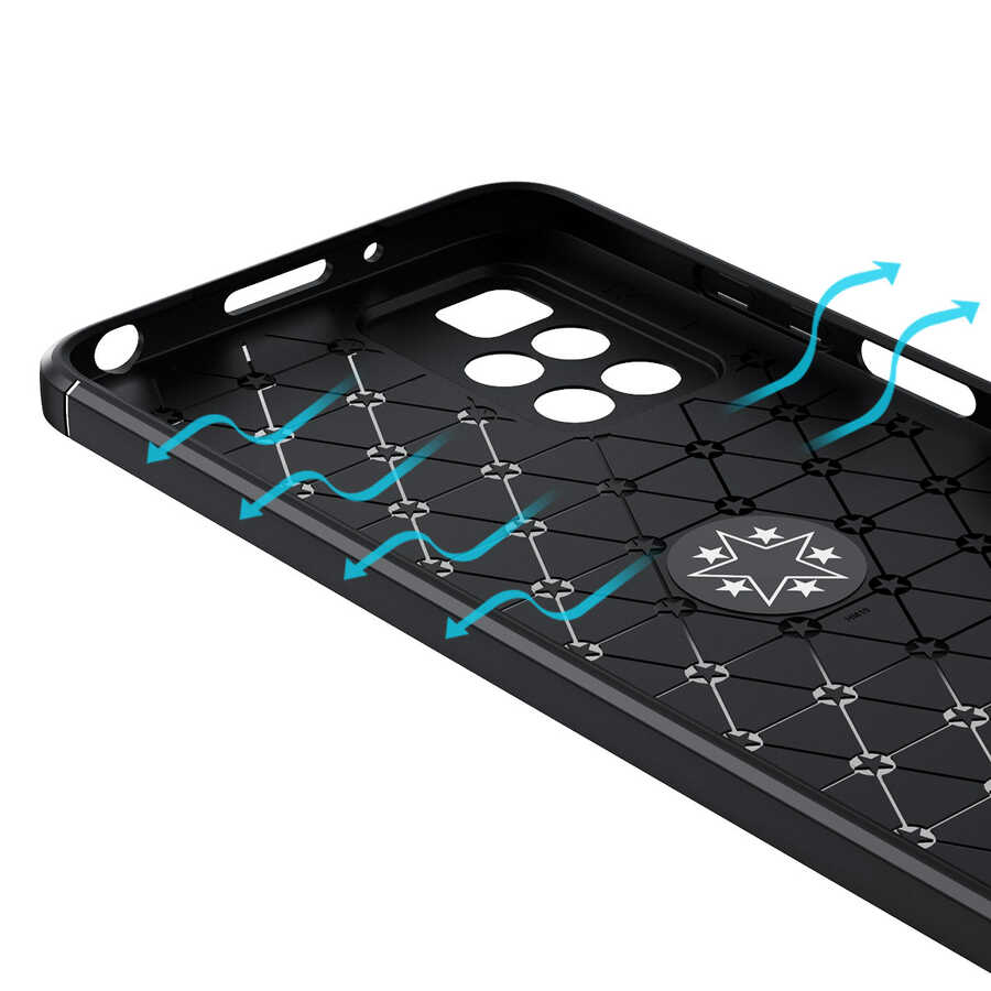 Xiaomi Redmi 10 Uyumlu Kılıf Zore Ravel Silikon Kapak - 10