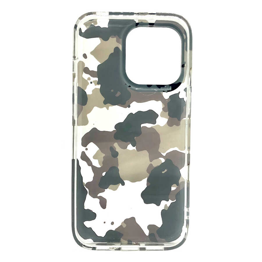 Apple iPhone 13 Pro Uyumlu Kılıf Kajsa Camo Kapak - 2