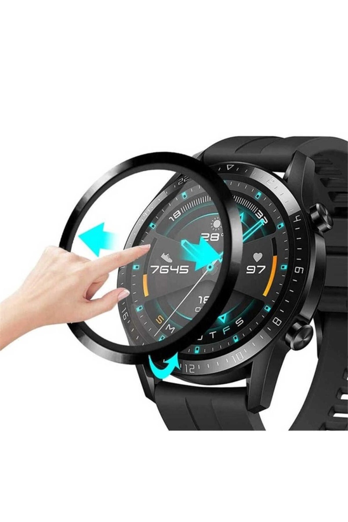 Huawei GT2 42mm Uyumlu Zore PMMA Pet Saat Ekran Koruyucu