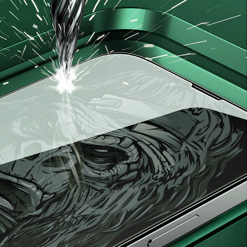 Apple iPhone 13 Pro Uyumlu Benks Little KingKong Anti-Blue Light Cam Ekran Koruyucu - 4