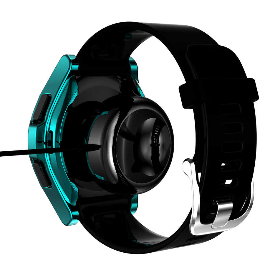 Samsung Galaxy Watch 4 Classic 46mm Uyumlu Zore Watch Gard 02 Koruyucu Silikon - 5