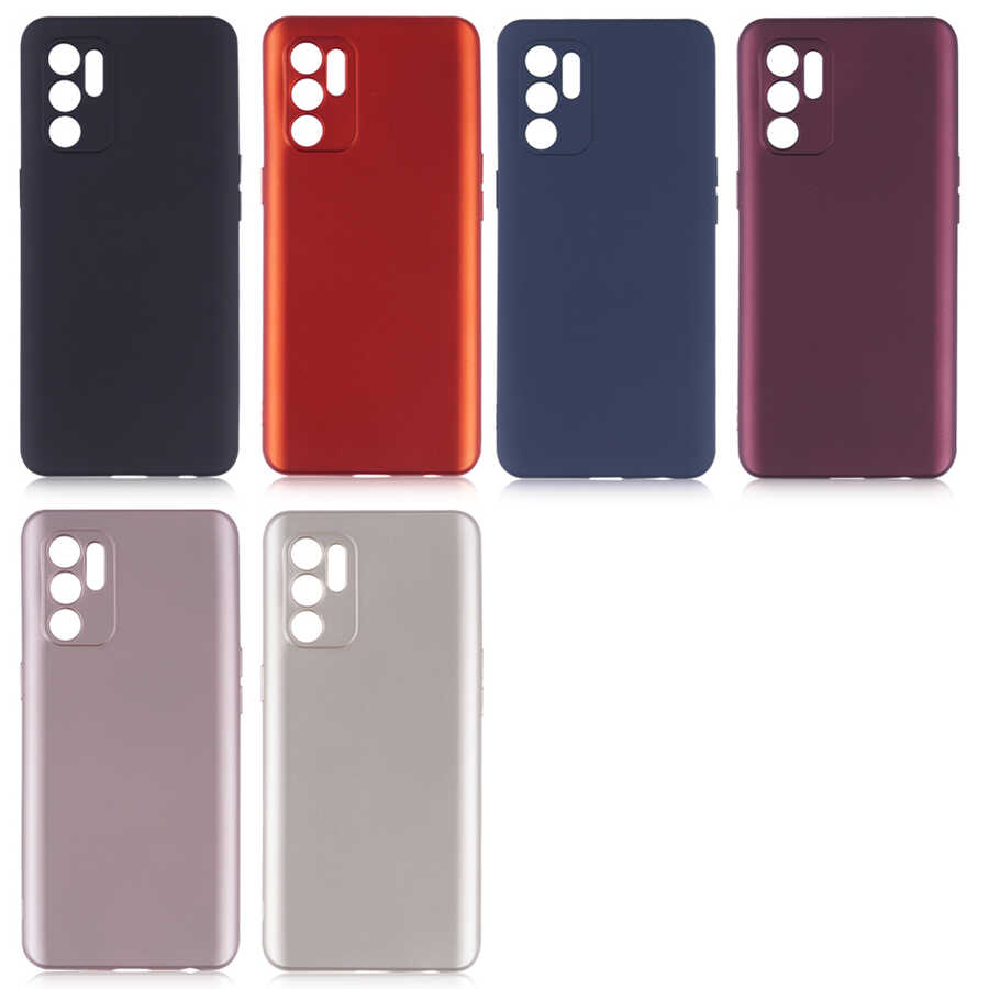 Oppo Reno 6 4G Uyumlu Kılıf Zore Premier Silikon Kapak - 1