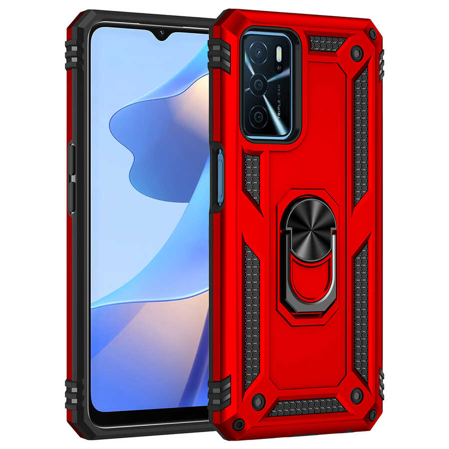Oppo A16 Uyumlu Kılıf Zore Vega Kapak - 8