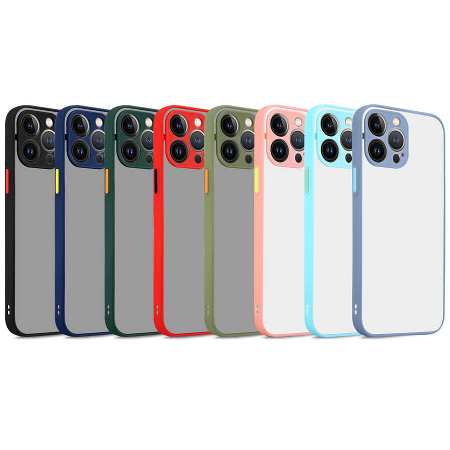 Apple iPhone 13 Pro Uyumlu Kılıf Zore Hux Kapak - 1