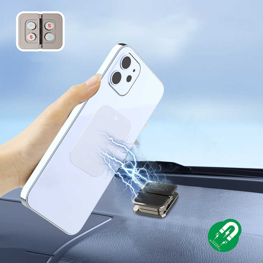 Go Des GD-HD781 Magnetic Araç Telefon Tutucu - 3