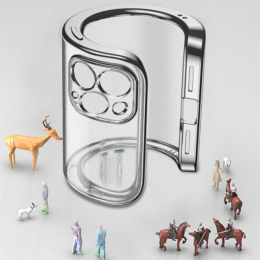 Apple iPhone 13 Pro Max Uyumlu Kılıf Zore Mat Gbox Kapak - 1