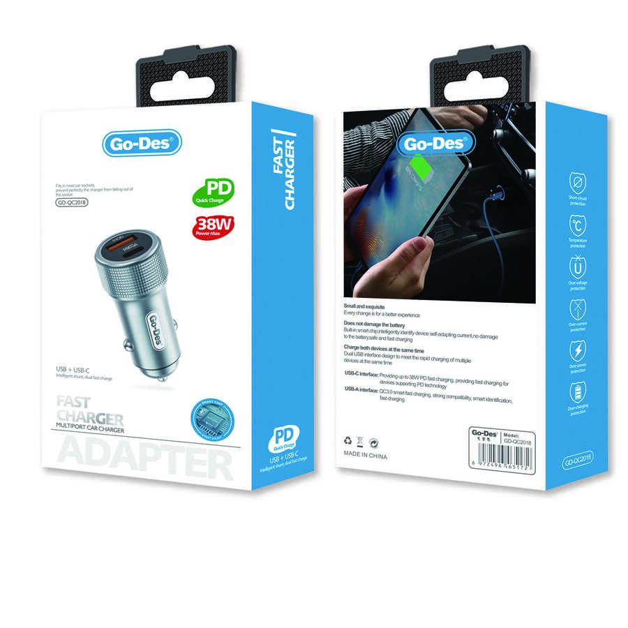 Go Des QC2018 Araç Şarjı - 1