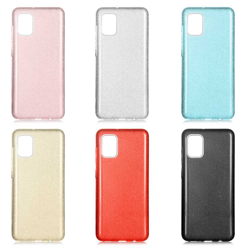 Samsung Galaxy A31 Uyumlu Kılıf Zore Shining Silikon - 1