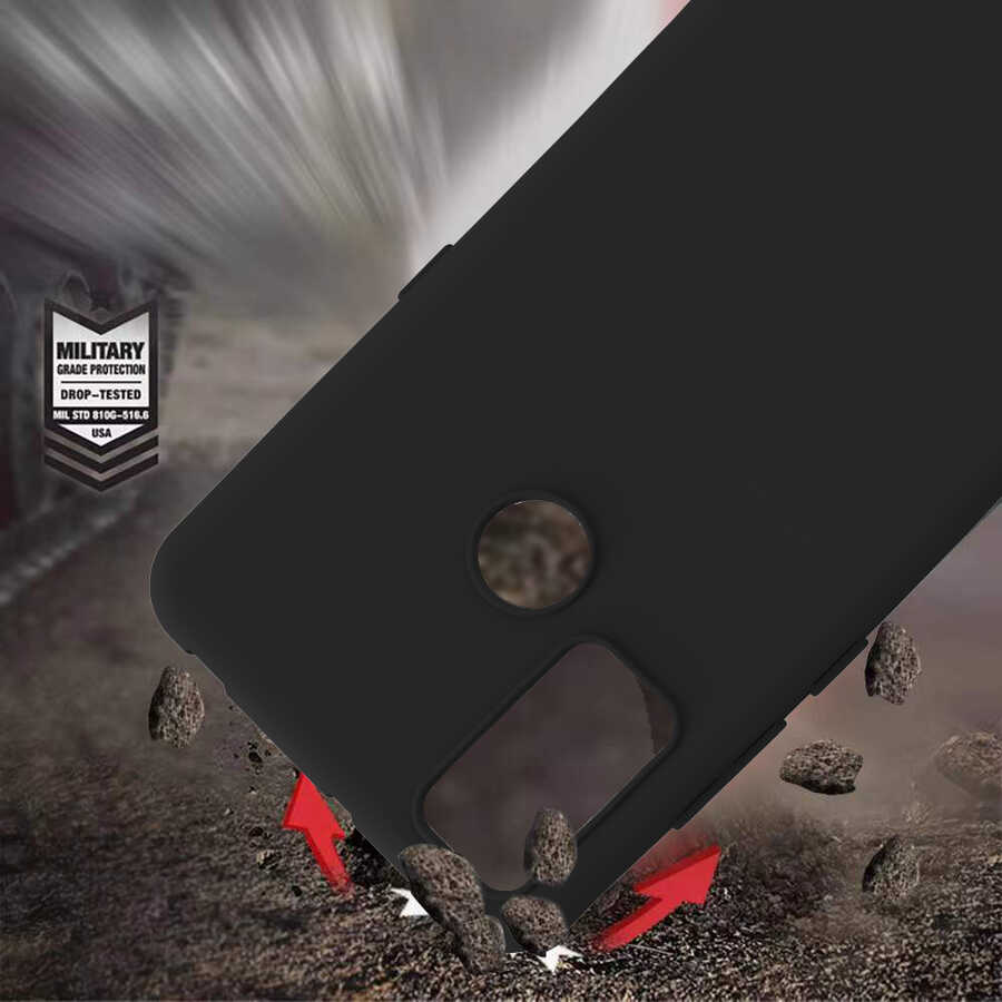 TCL 20E Uyumlu Kılıf Zore Biye Silikon - 1