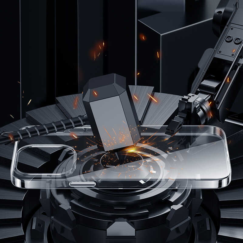 Apple iPhone 13 Pro Uyumlu Kılıf Benks ​​​​​​Crystal Series Clear Kapak - 6