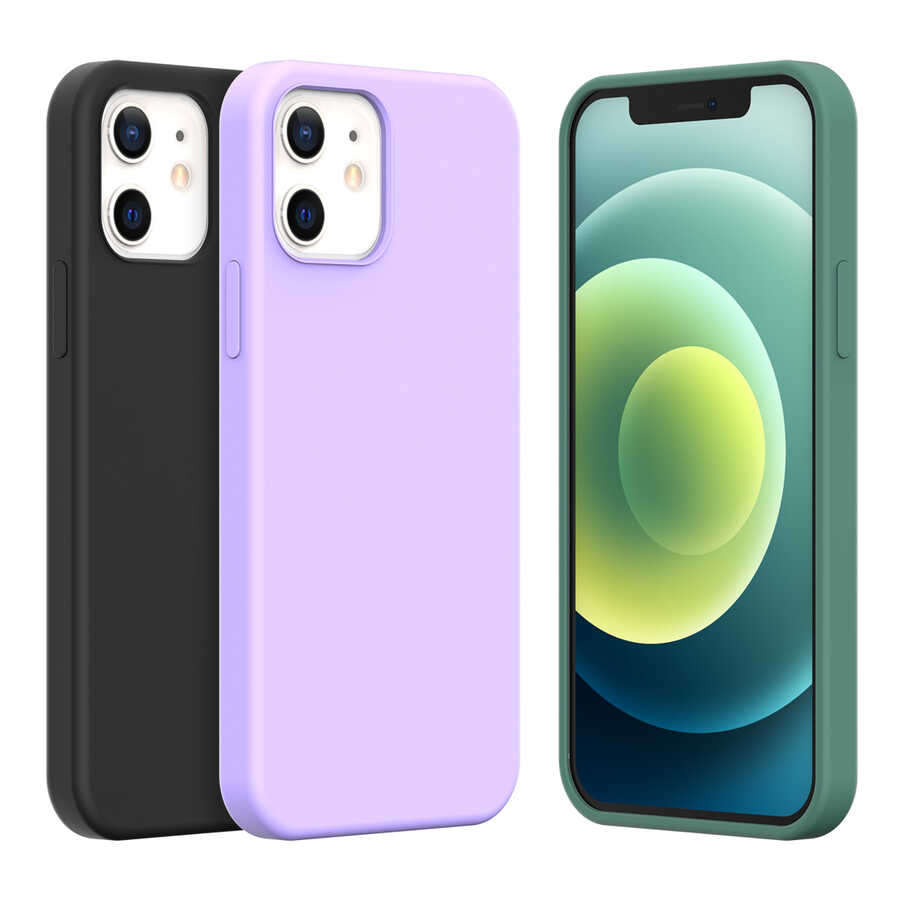 Apple iPhone 12 Uyumlu Kılıf Araree Typo Skin Kapak - 1