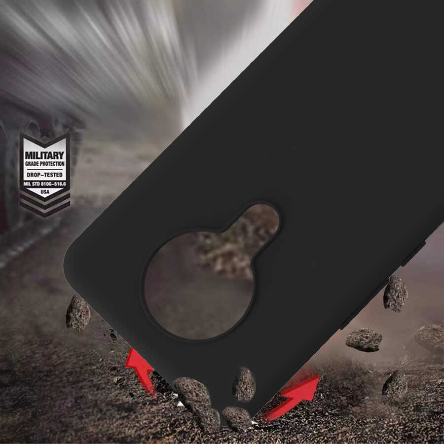 Tecno Spark 6 Uyumlu Kılıf Zore Biye Silikon - 1