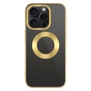 Apple iPhone 15 Pro Uyumlu Kılıf Tek Kamera Çerçeveli Logo Gösteren Zore Omega Kapak - 1