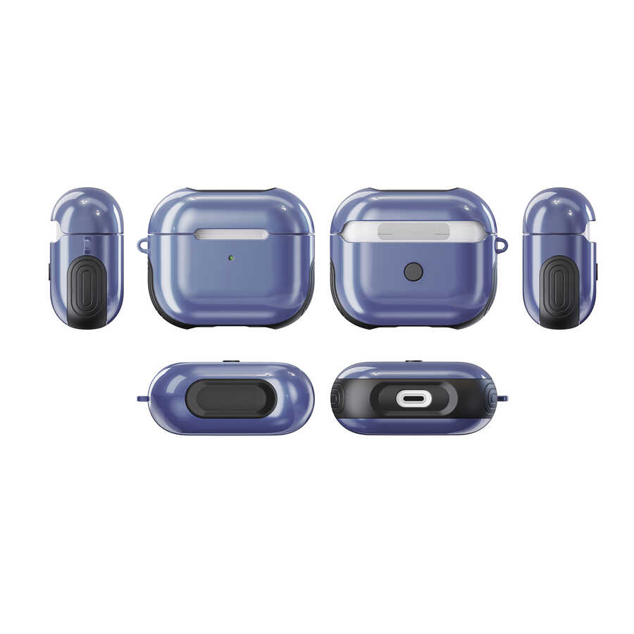 Apple Airpods 3. Nesil Uyumlu Kılıf Zore Shockproof Silikon - 6