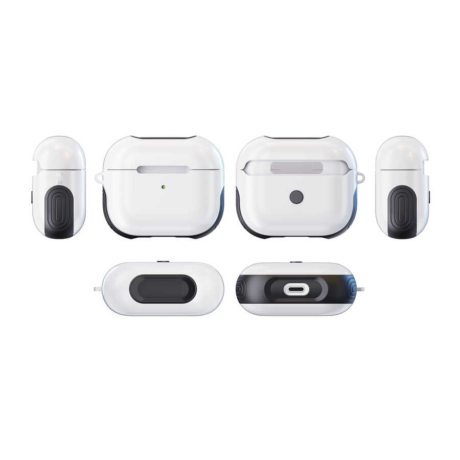 Apple Airpods 3. Nesil Uyumlu Kılıf Zore Shockproof Silikon - 7