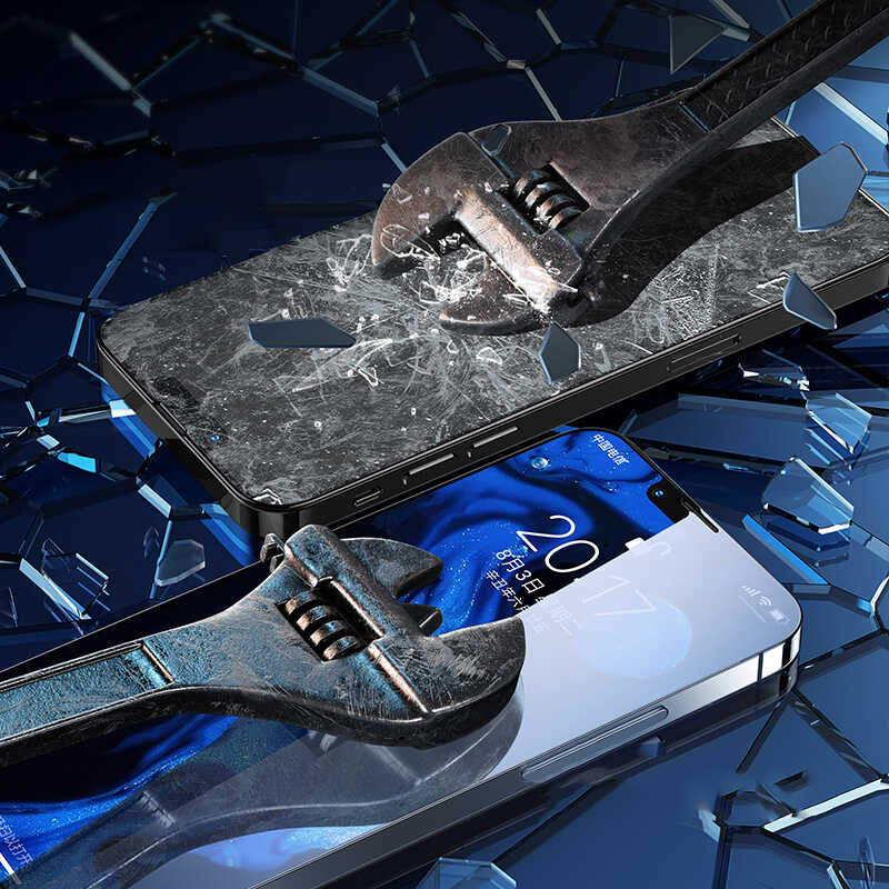 Apple iPhone 13 Pro Uyumlu Benks Little KingKong Temperli Cam Ekran Koruyucu - 4