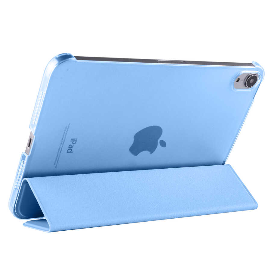 Apple iPad Mini 2021 Uyumlu (6.Nesil) Zore Smart Cover Standlı 1-1 Kılıf - 2